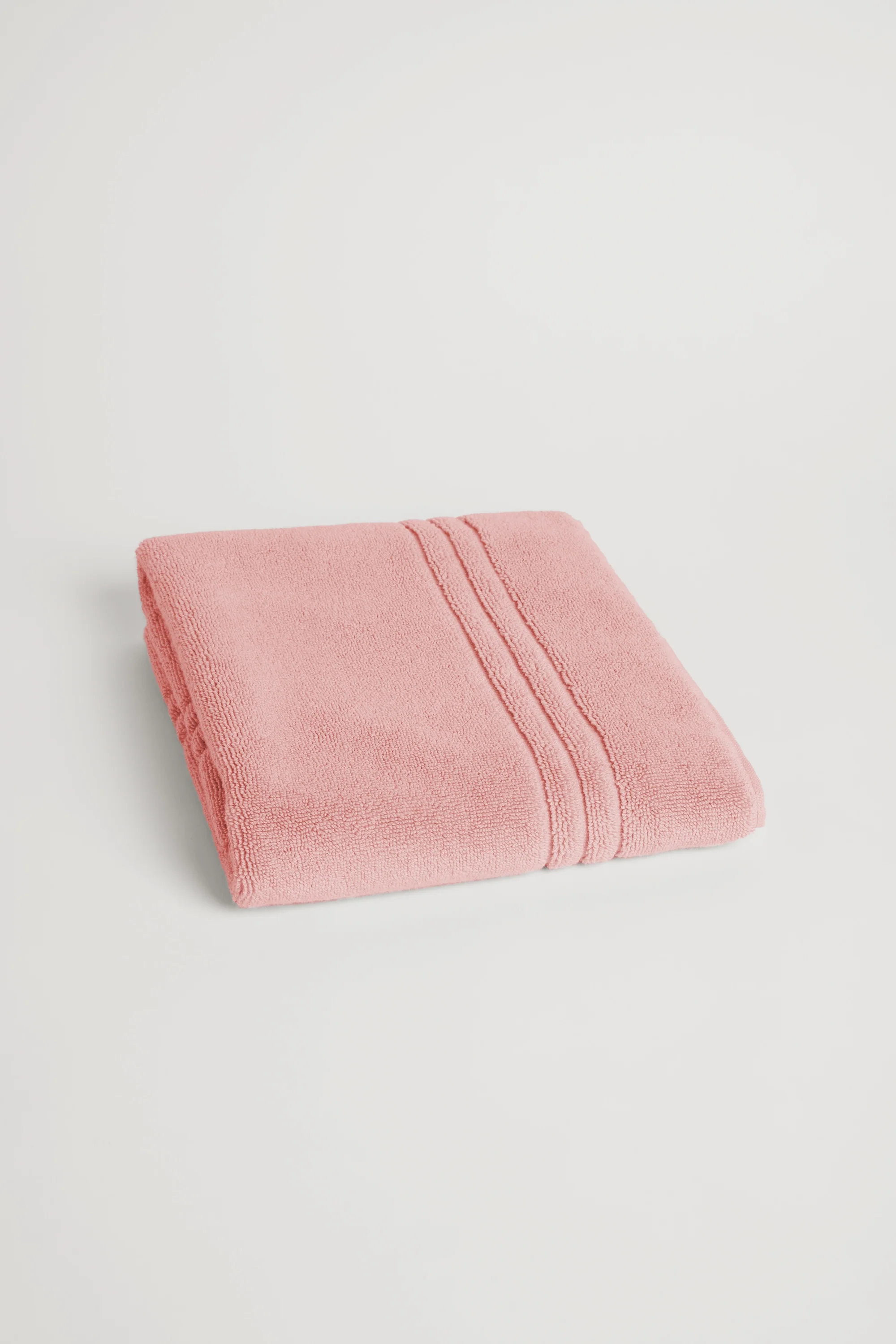 Organic Cotton Bath Mat - Dusky Rose - Image 3