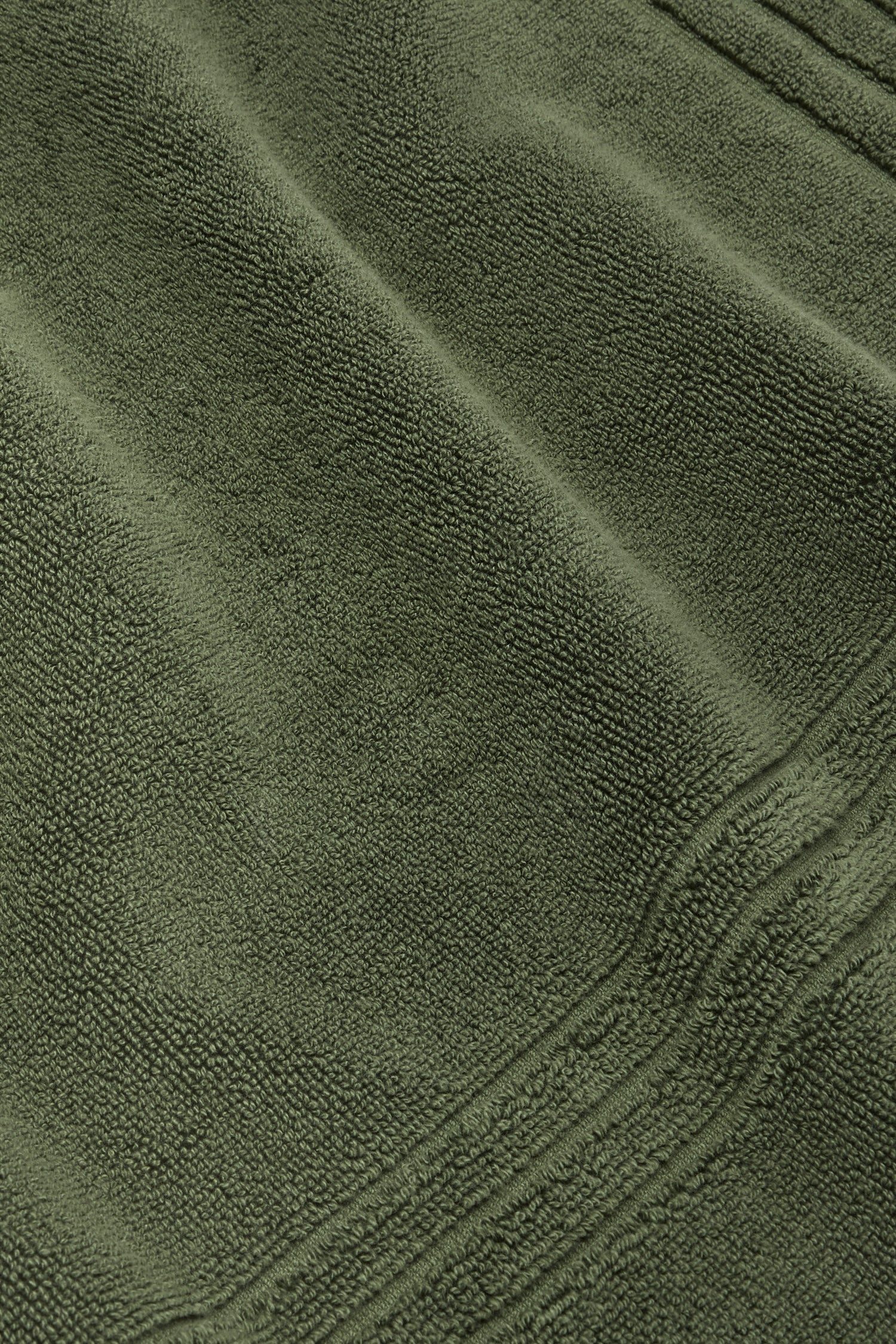 Organic Cotton Bath Mat - Forest Green - Image 2