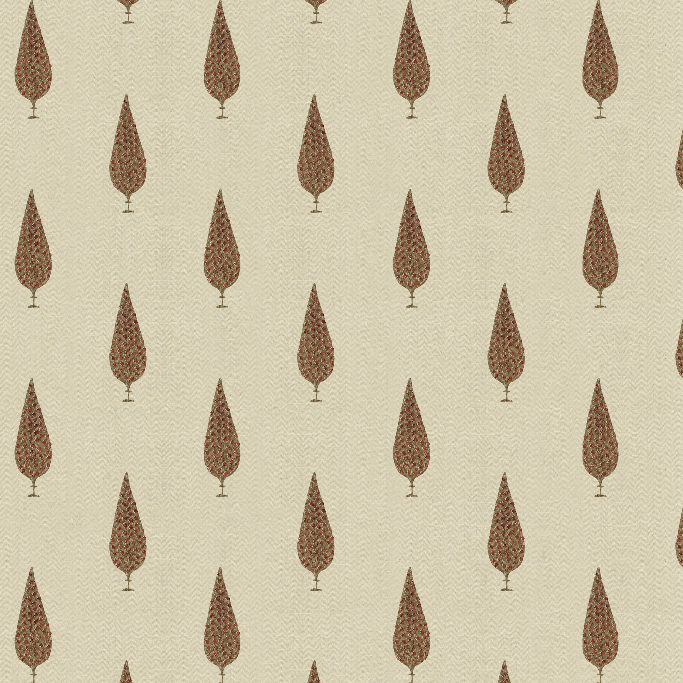 Cypress - Coffee/Red