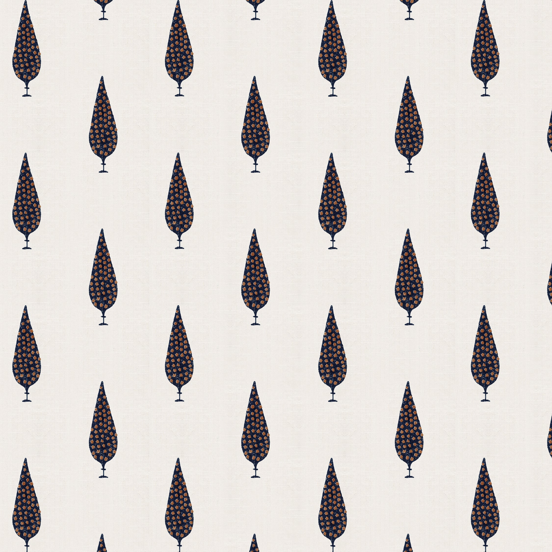 Cypress - Navy/Cocoa