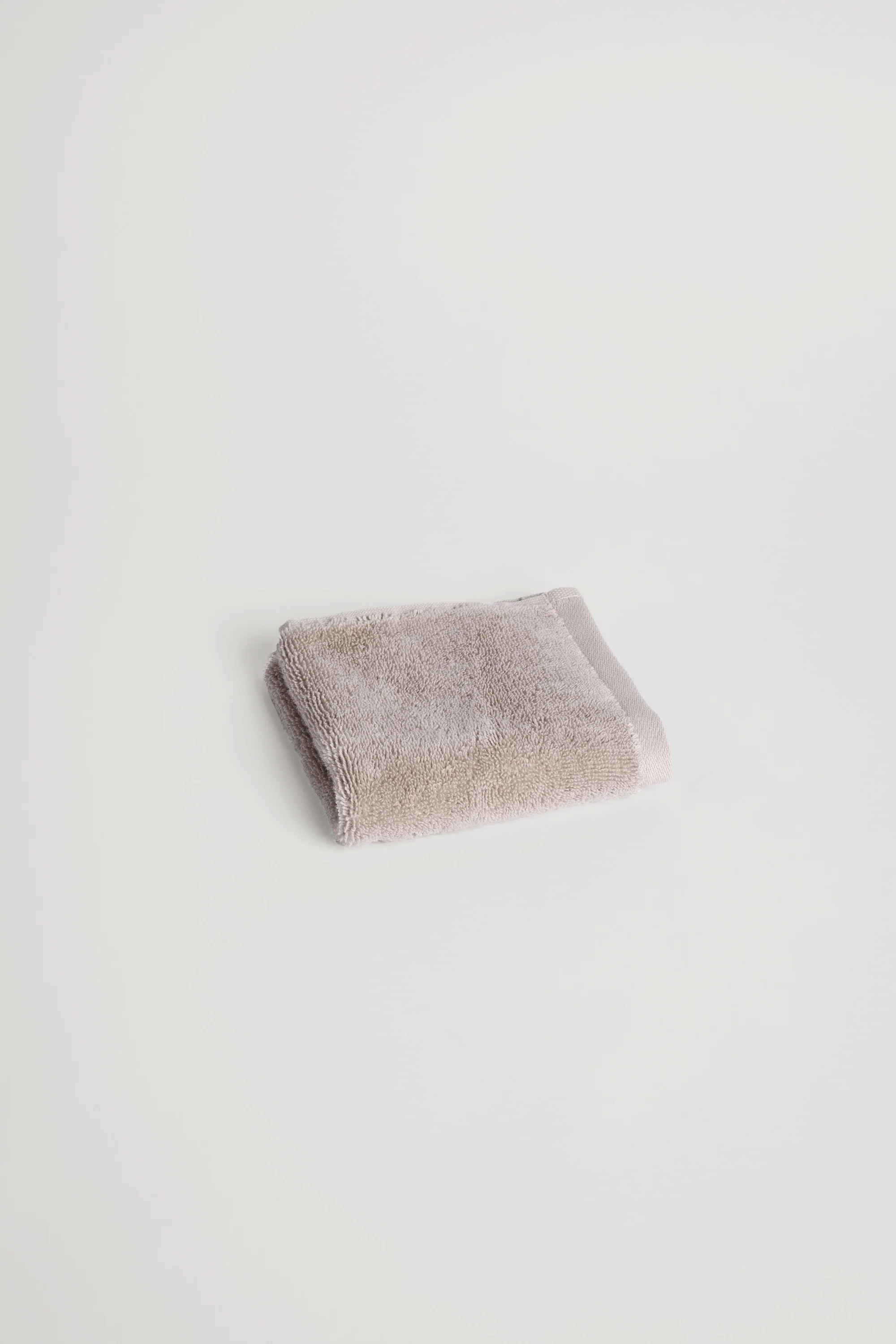 Organic Cotton Face Towel - Dune - Image 3