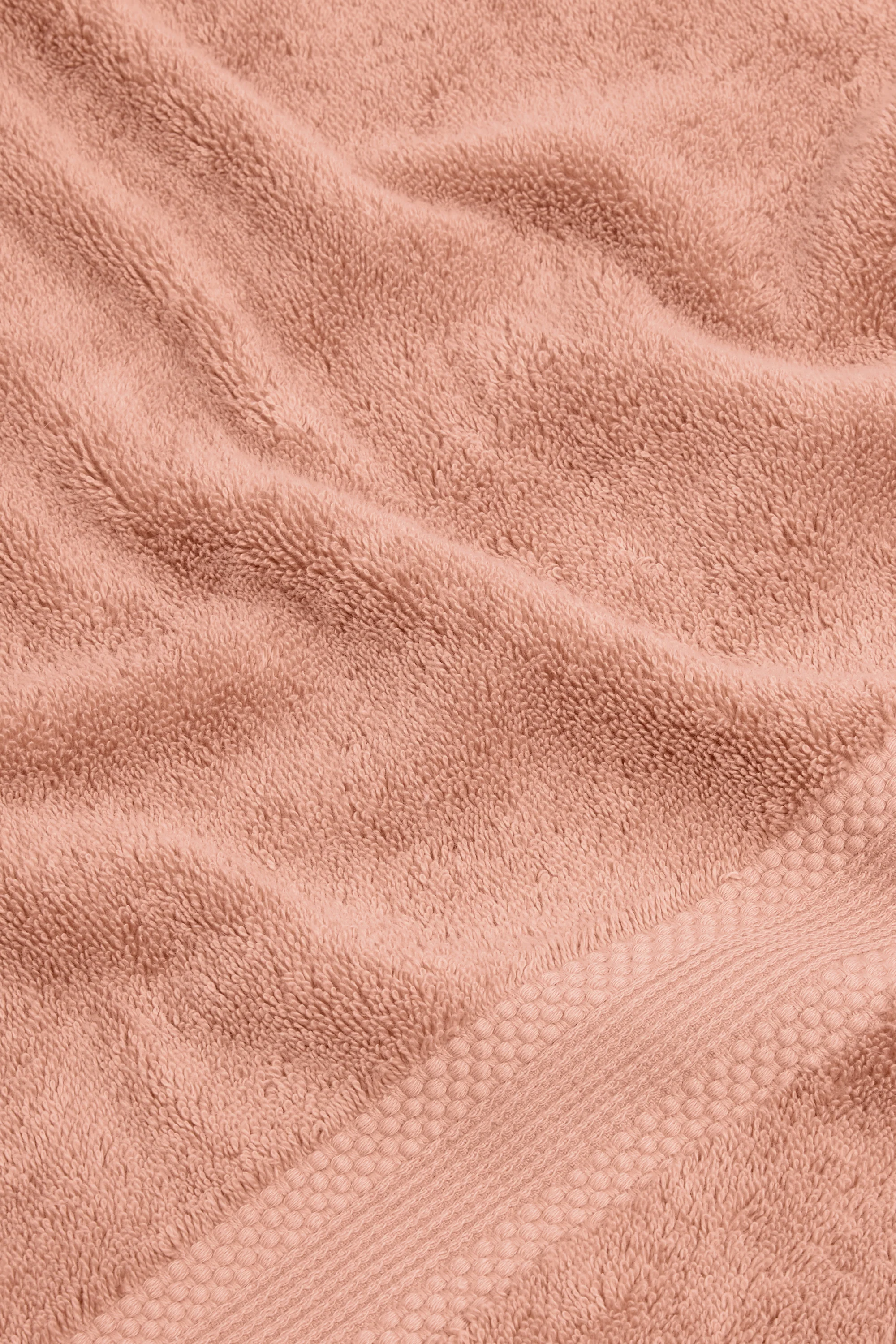 Organic Cotton Hand Towel - Terracotta - Image 2