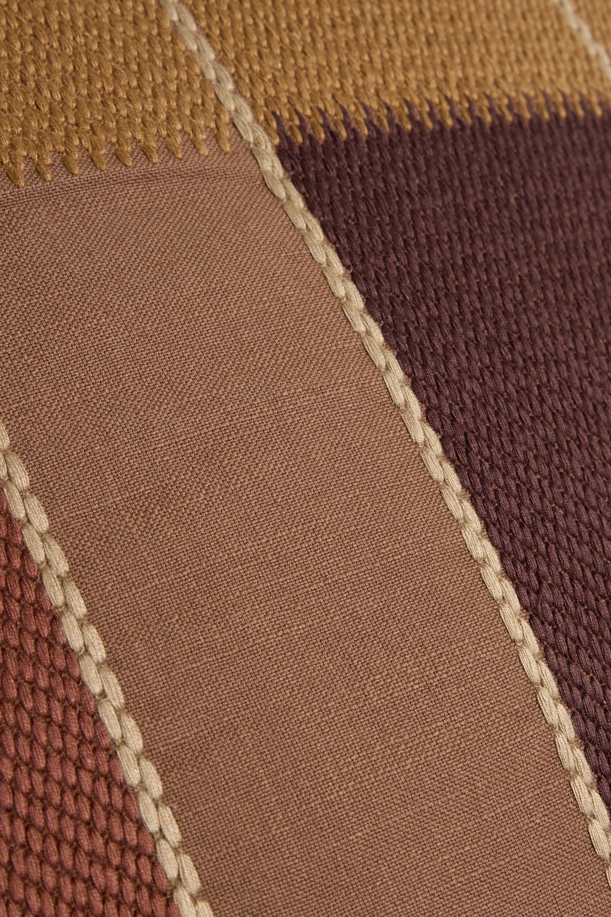 Jaal Cushion Cover - Brown - Image 4
