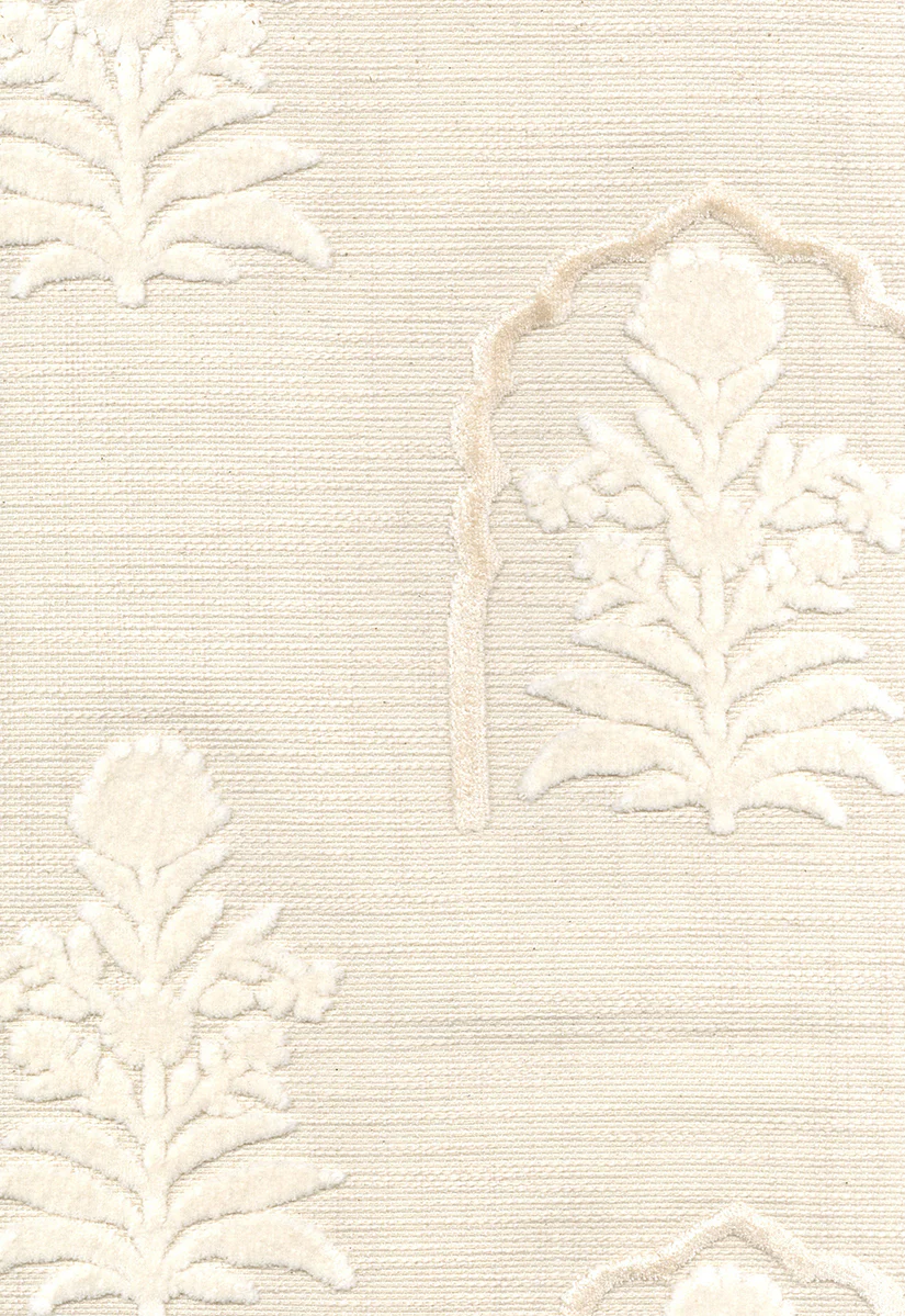 Jaipur Flower - Sand/Ecru