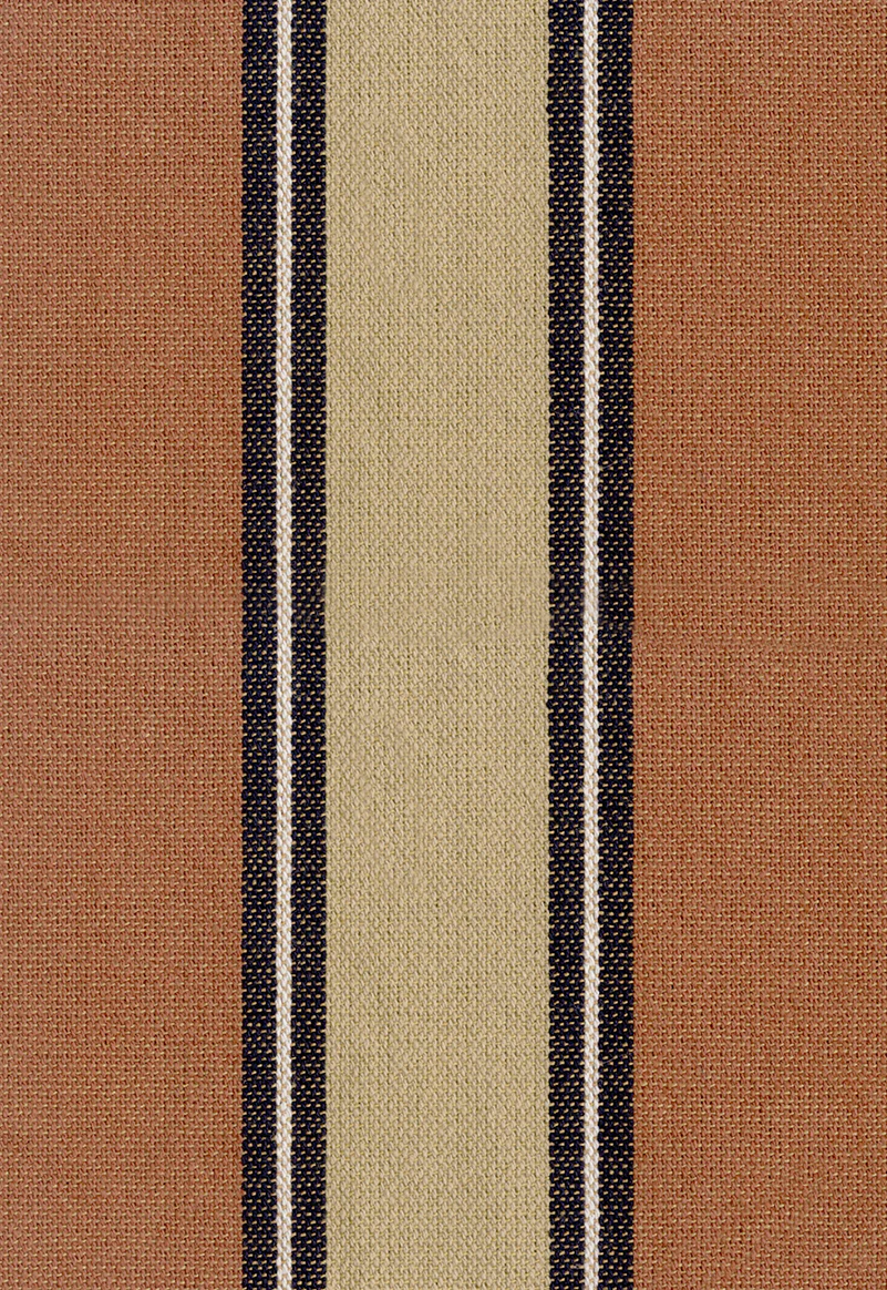 Jaipur Stripe - Brick/Walnut