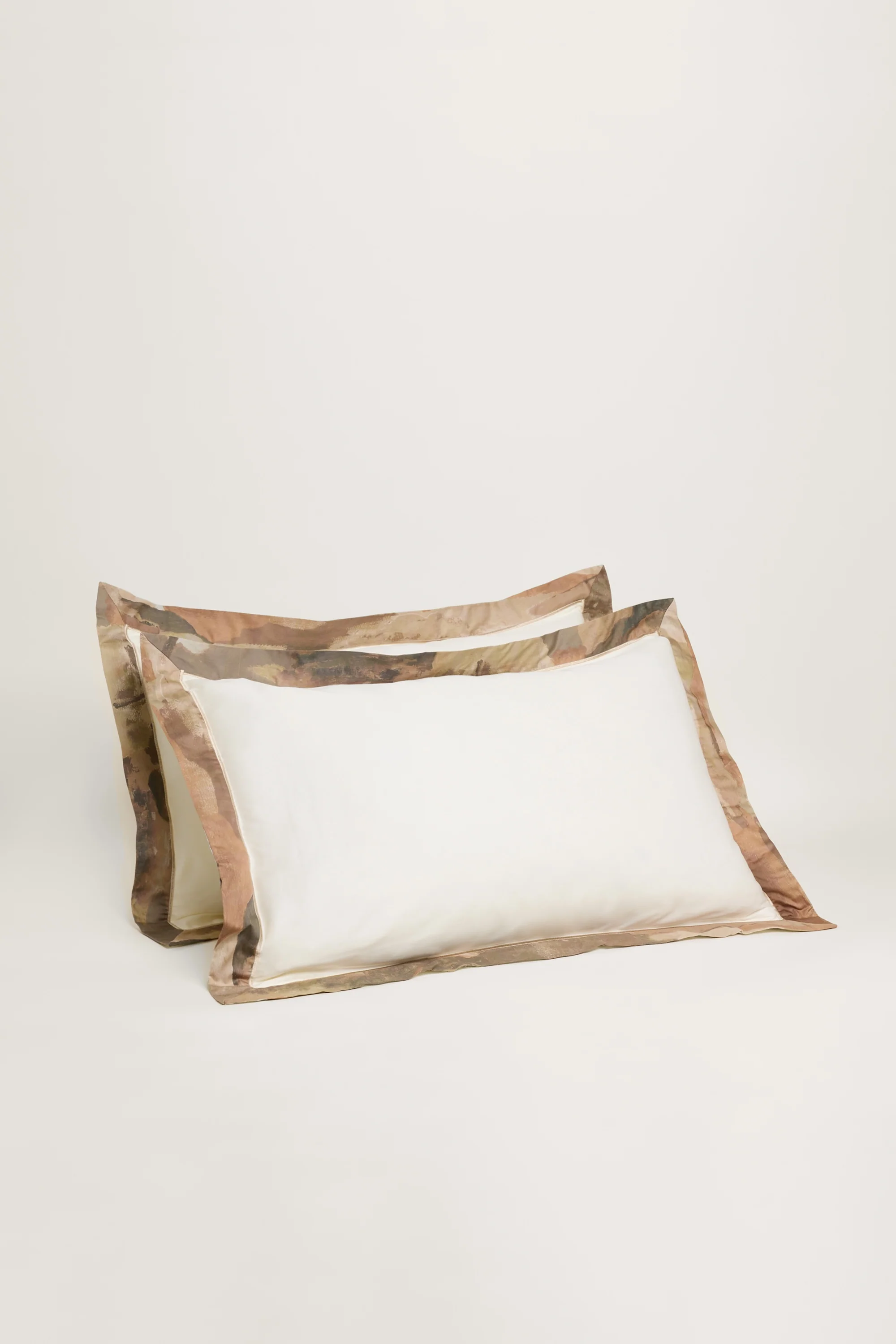 Landscape Pillowcases - Cinnamon Brown