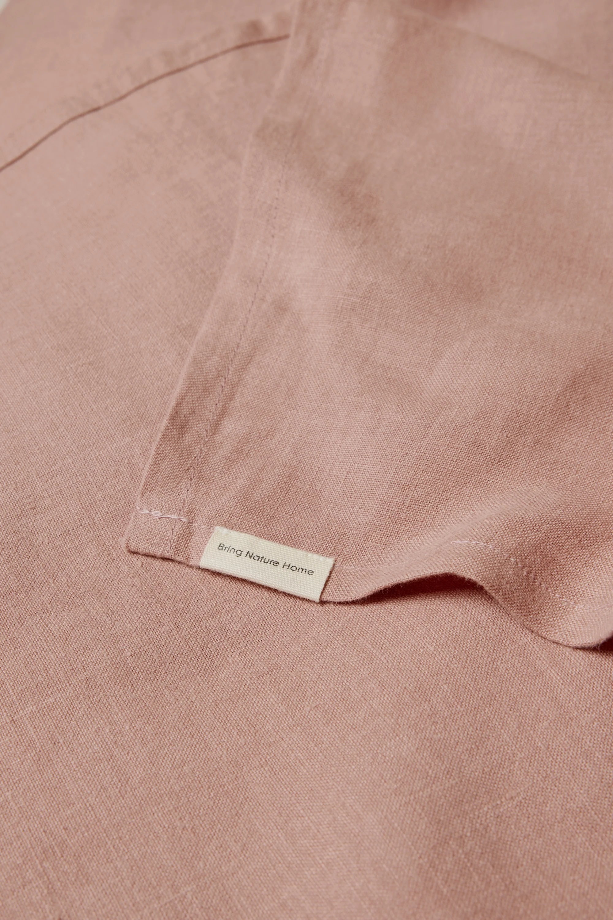 Linen Flat Sheet - Terracotta - Image 2