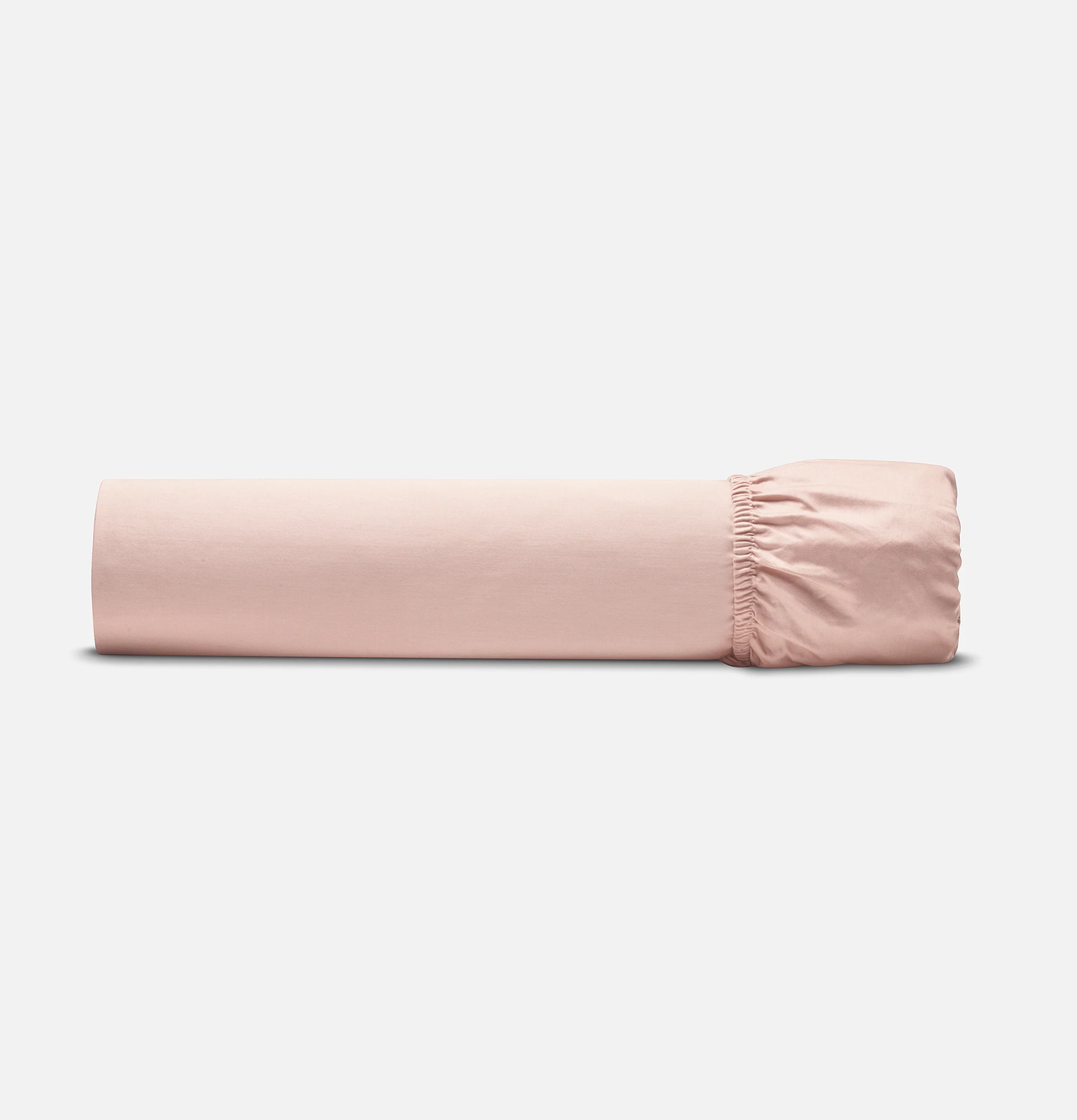 Percale Organic Cotton Fitted Sheet Set - Midsummer Pink - Image 5