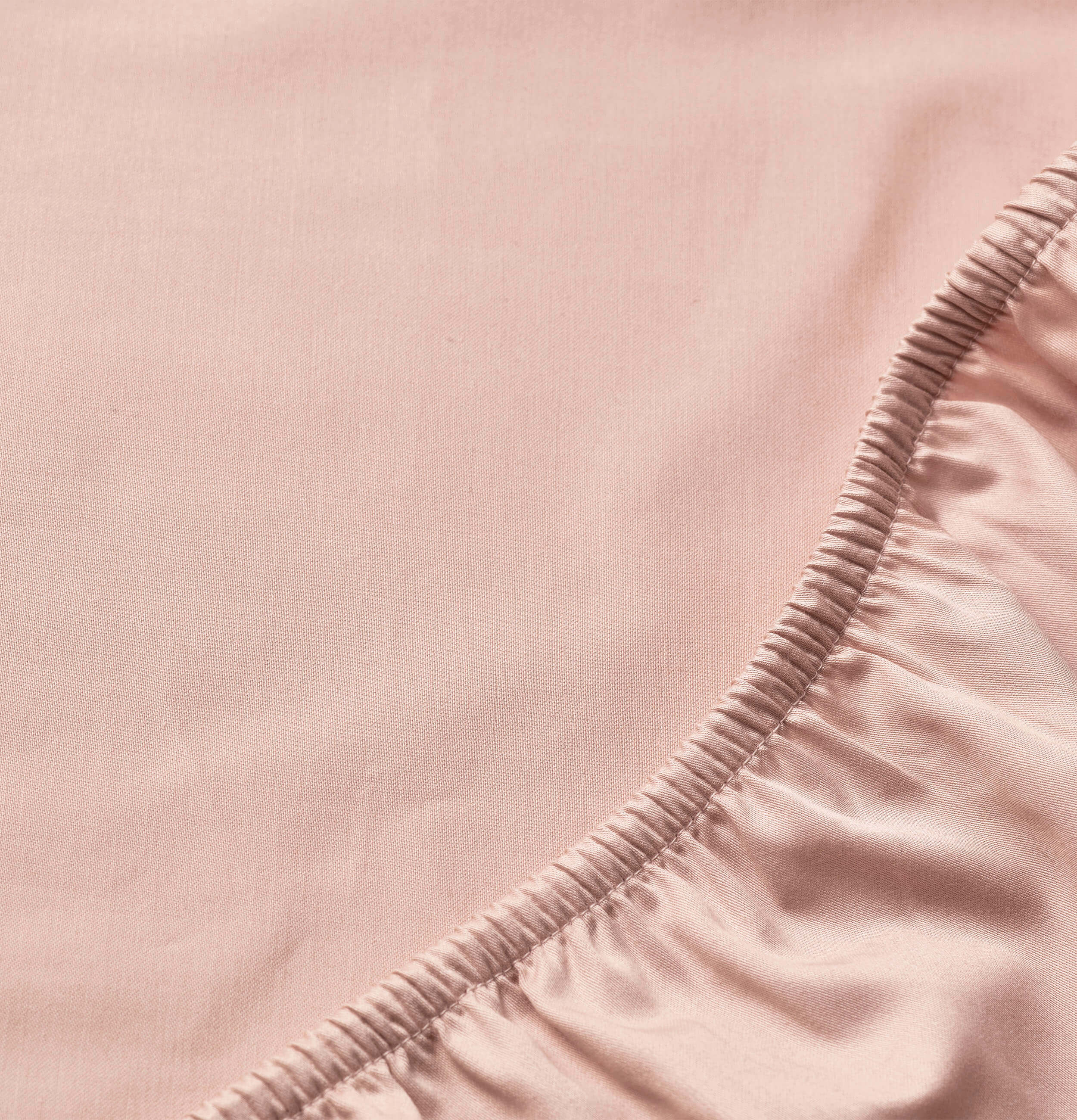 Percale Organic Cotton Sheet Set - Midsummer Pink - Image 4