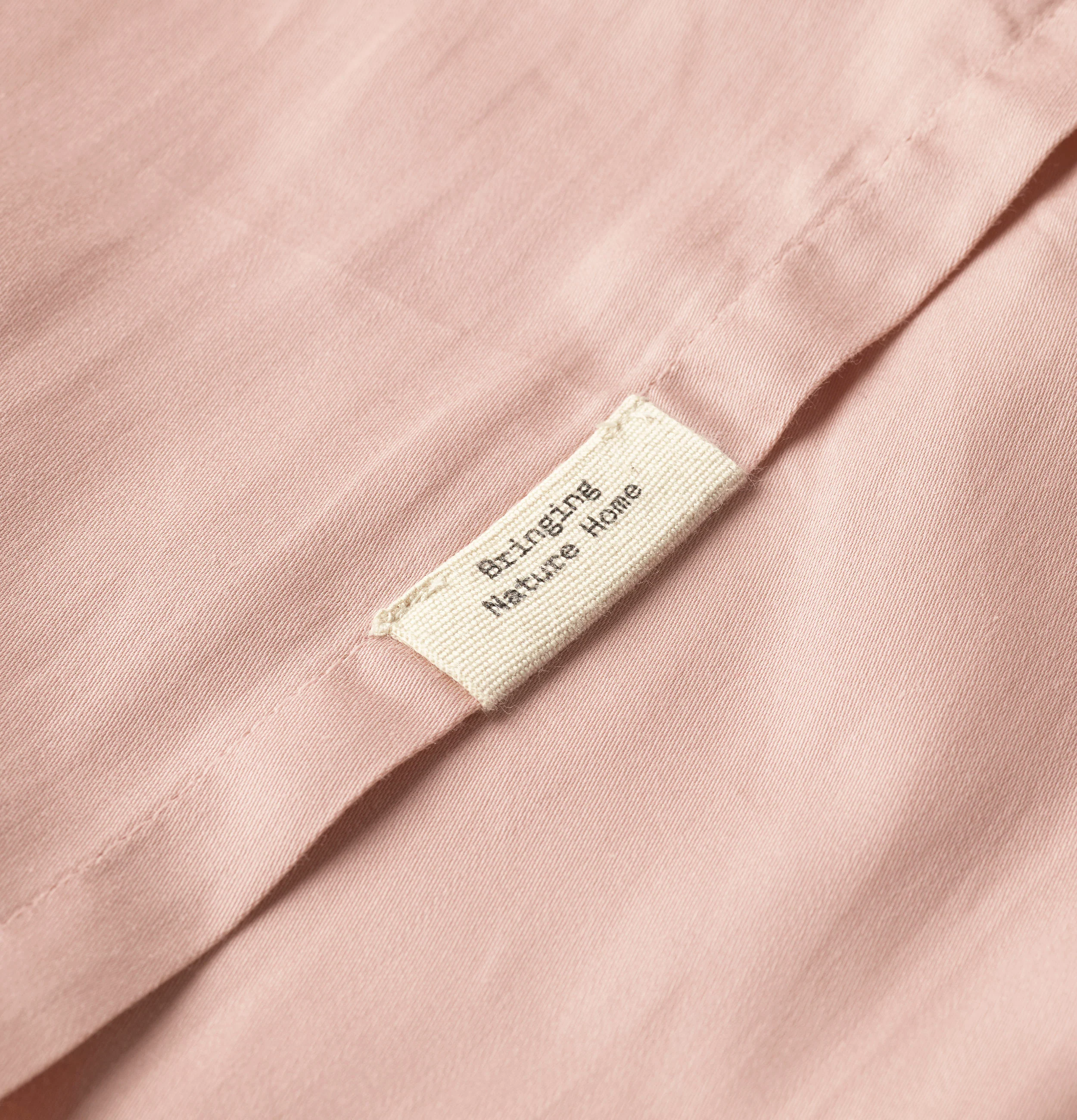 Percale Organic Cotton Sheet Set - Midsummer Pink - Image 6