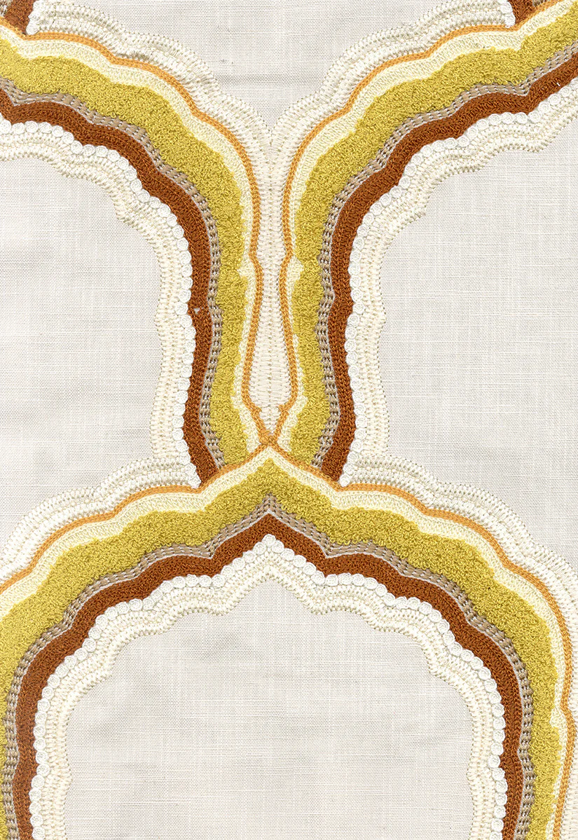 Rajput - Yellow/Brick