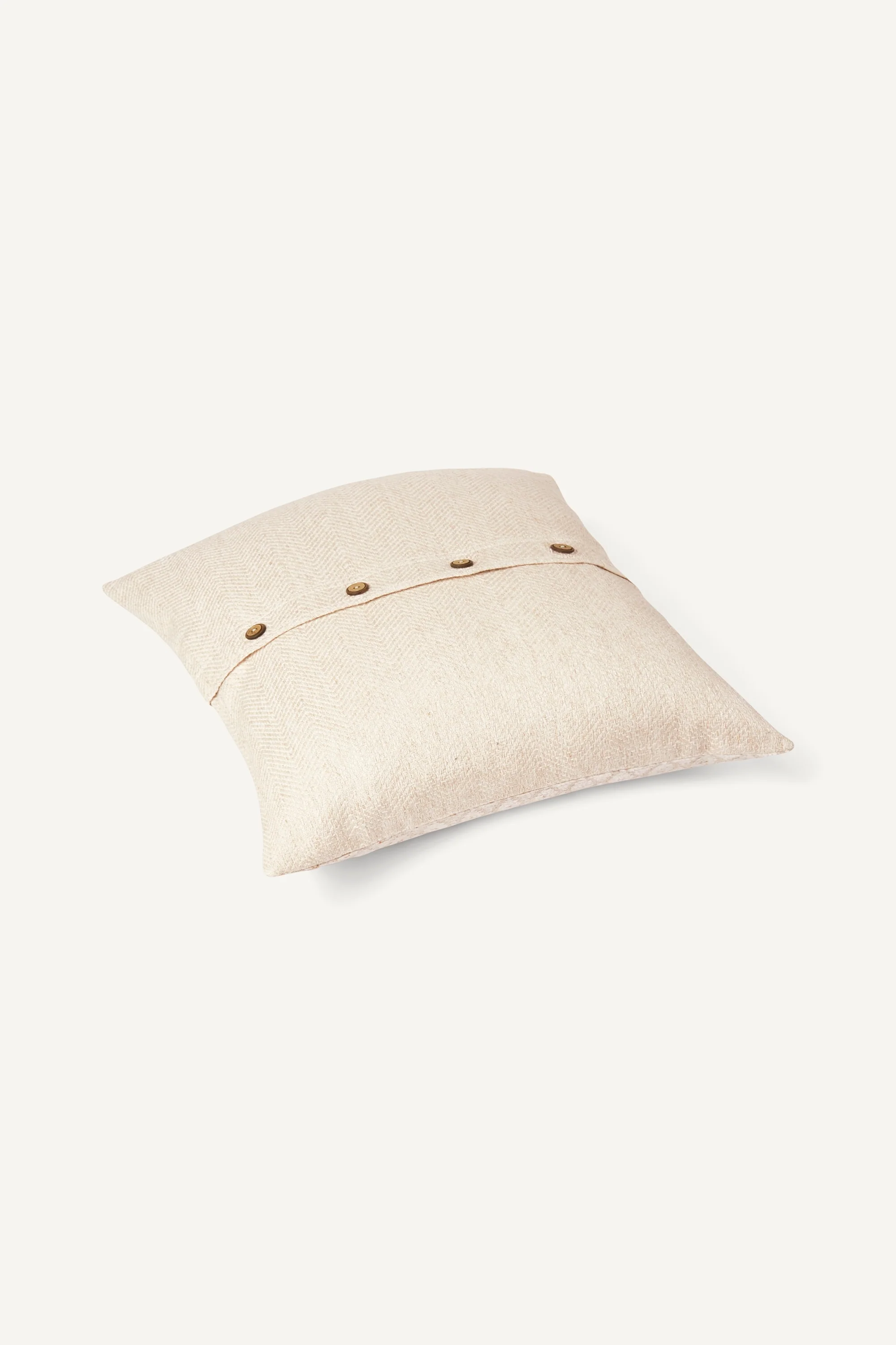 Robab Jacquard Cushion Cover - Ivory - Image 2