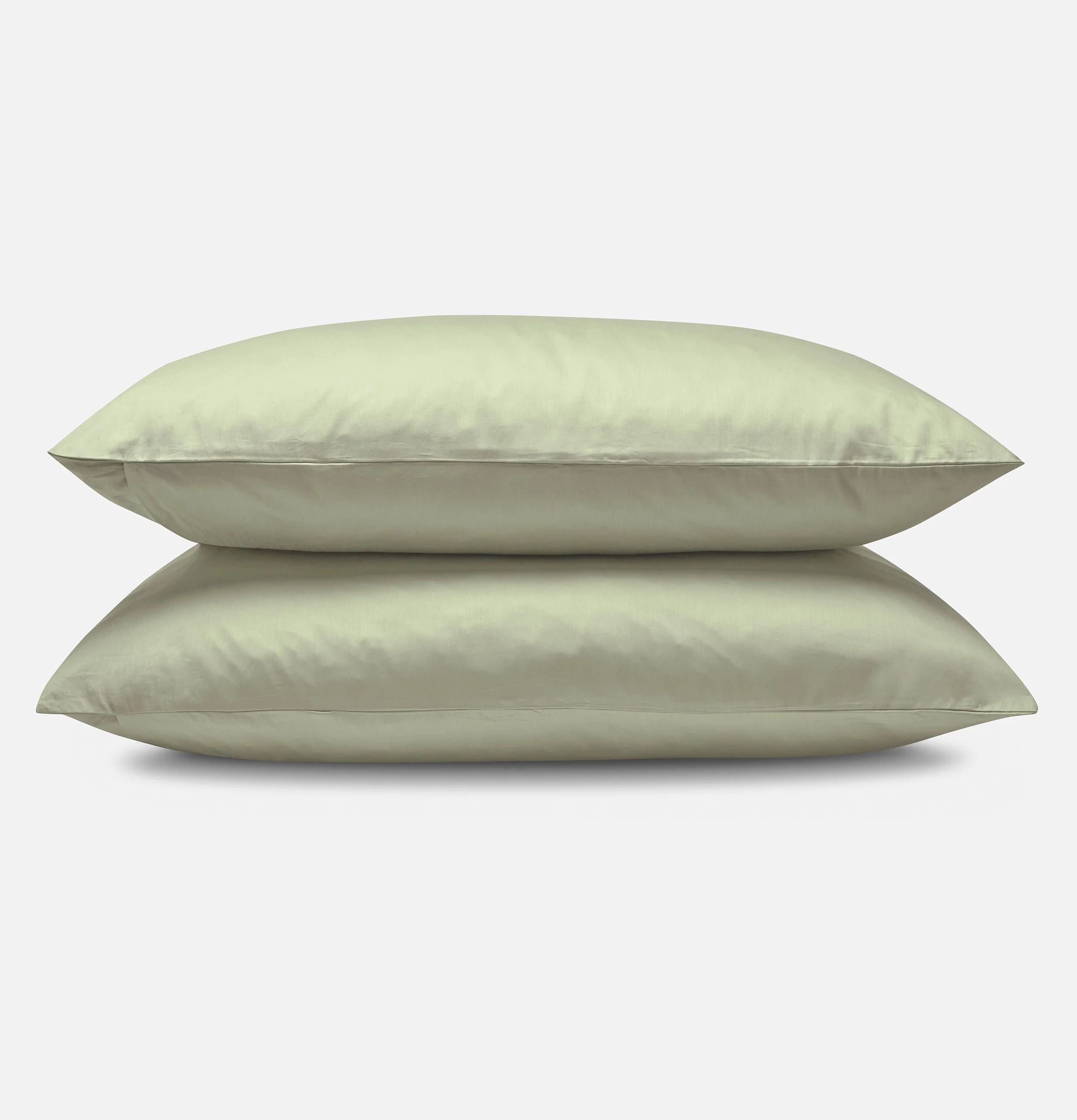 Sateen Organic Cotton Bedding Set - Solstice Green - Image 4