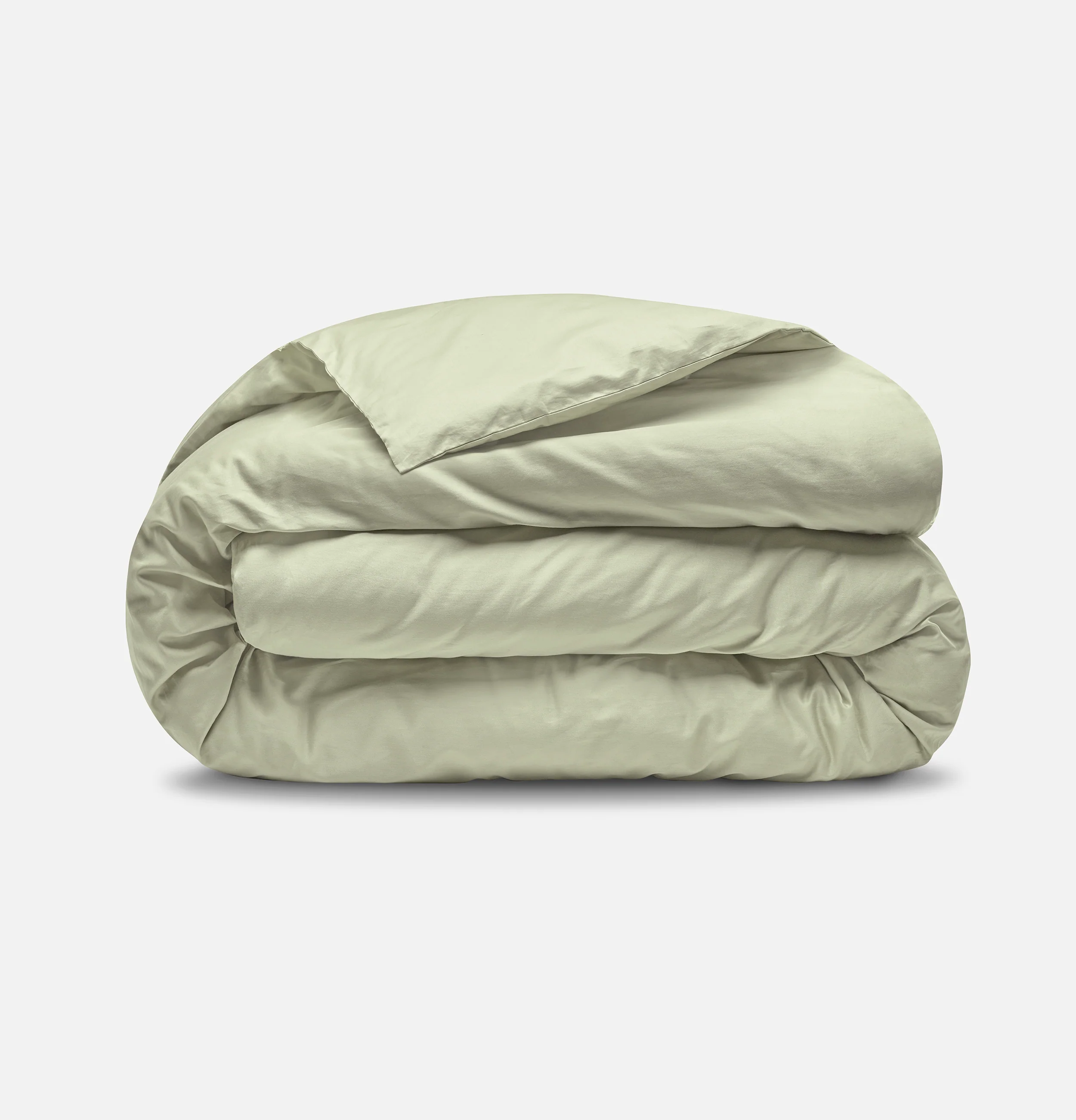 Sateen Organic Cotton Duvet Set - Solstice Green - Image 5