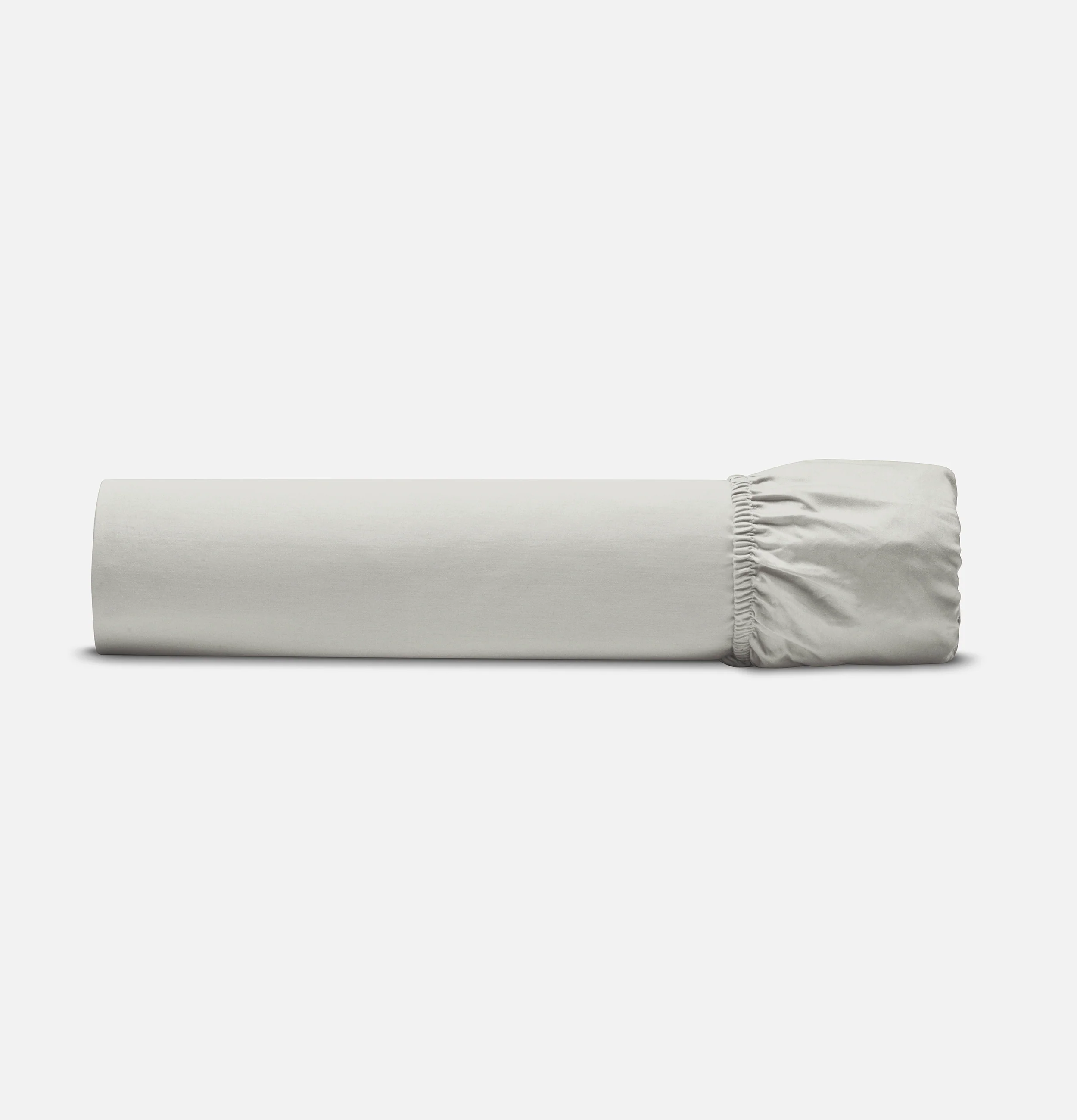 Sateen Organic Cotton Sheet Set - Equinox Silver - Image 3