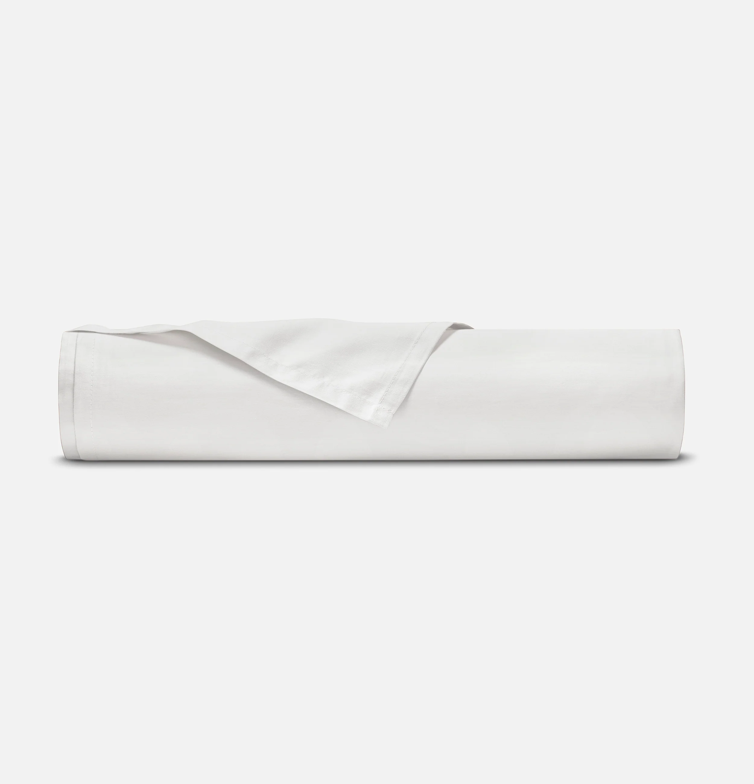 Sateen Organic Cotton Sheet Set - Midwinter White - Image 3