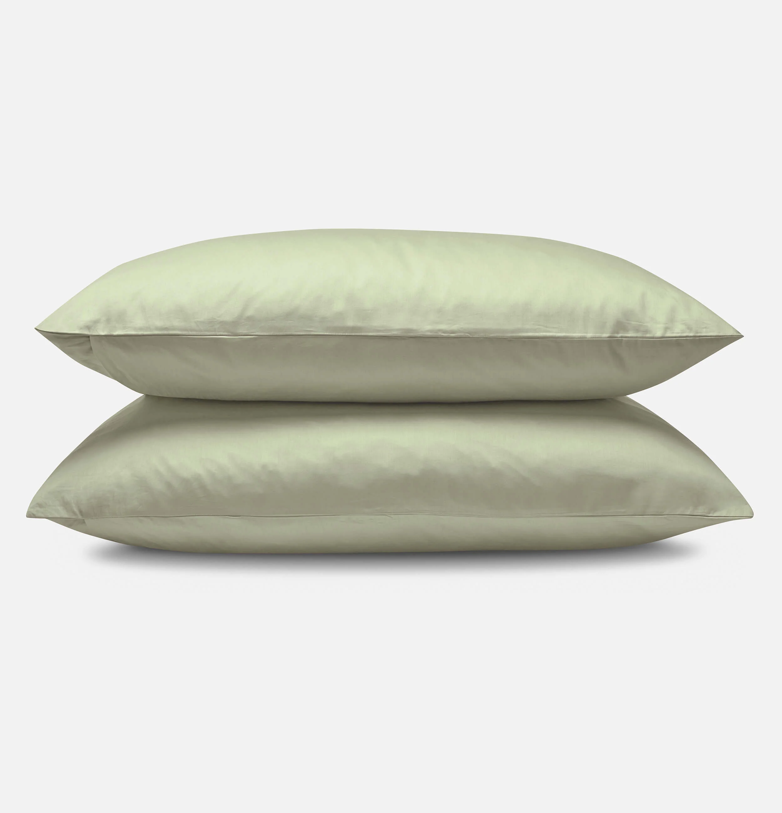 Sateen Organic Cotton Sheet Set - Solstice Green - Image 5