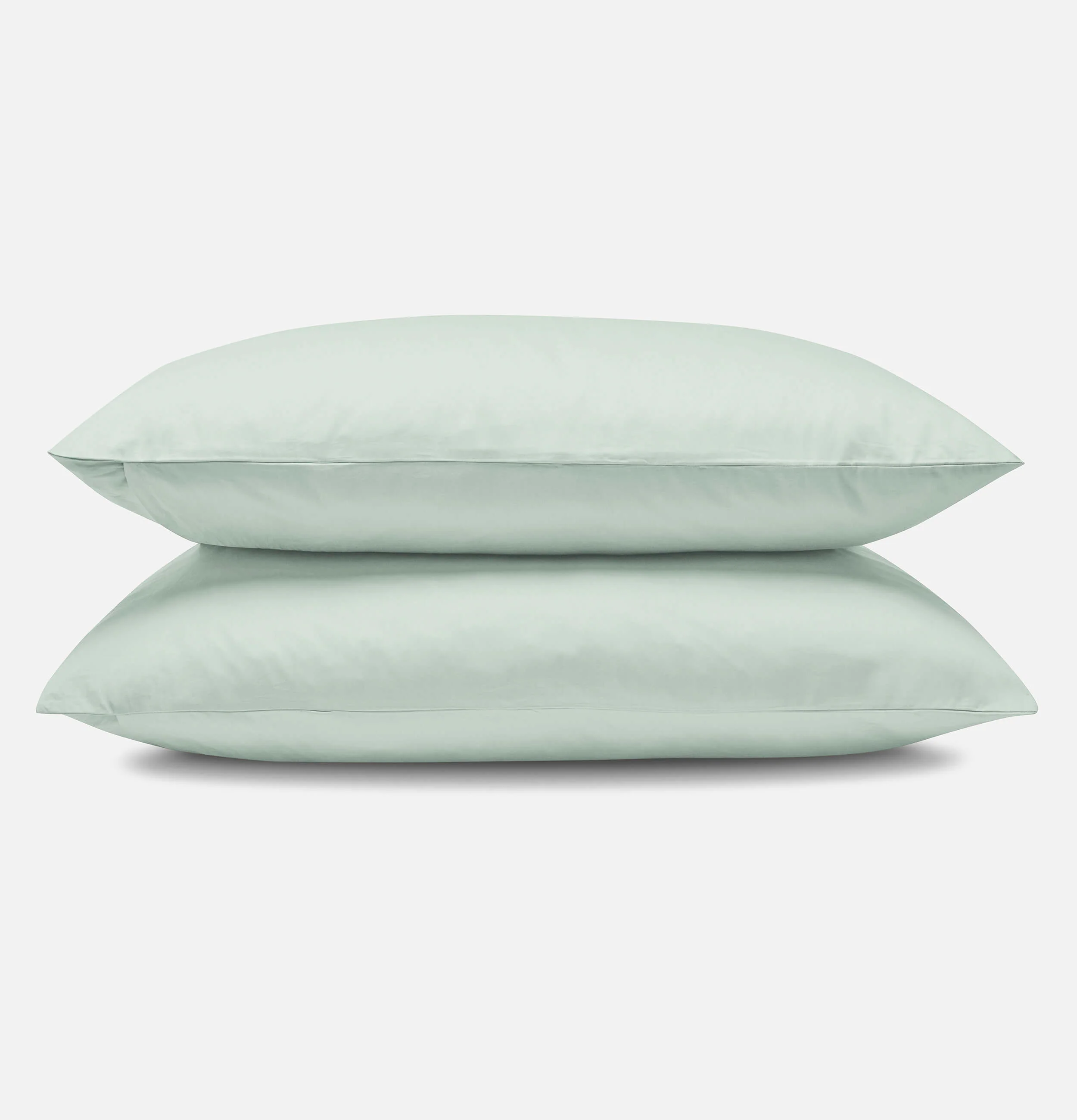 Sateen Organic Cotton Sheet Set - Spring Blue - Image 4