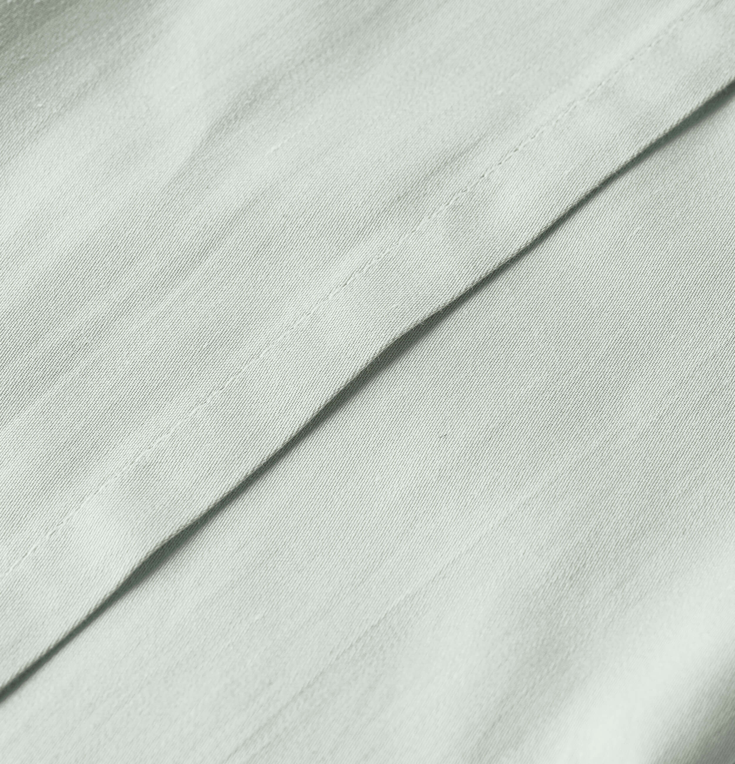 Sateen Organic Cotton Sheet Set - Spring Blue - Image 5