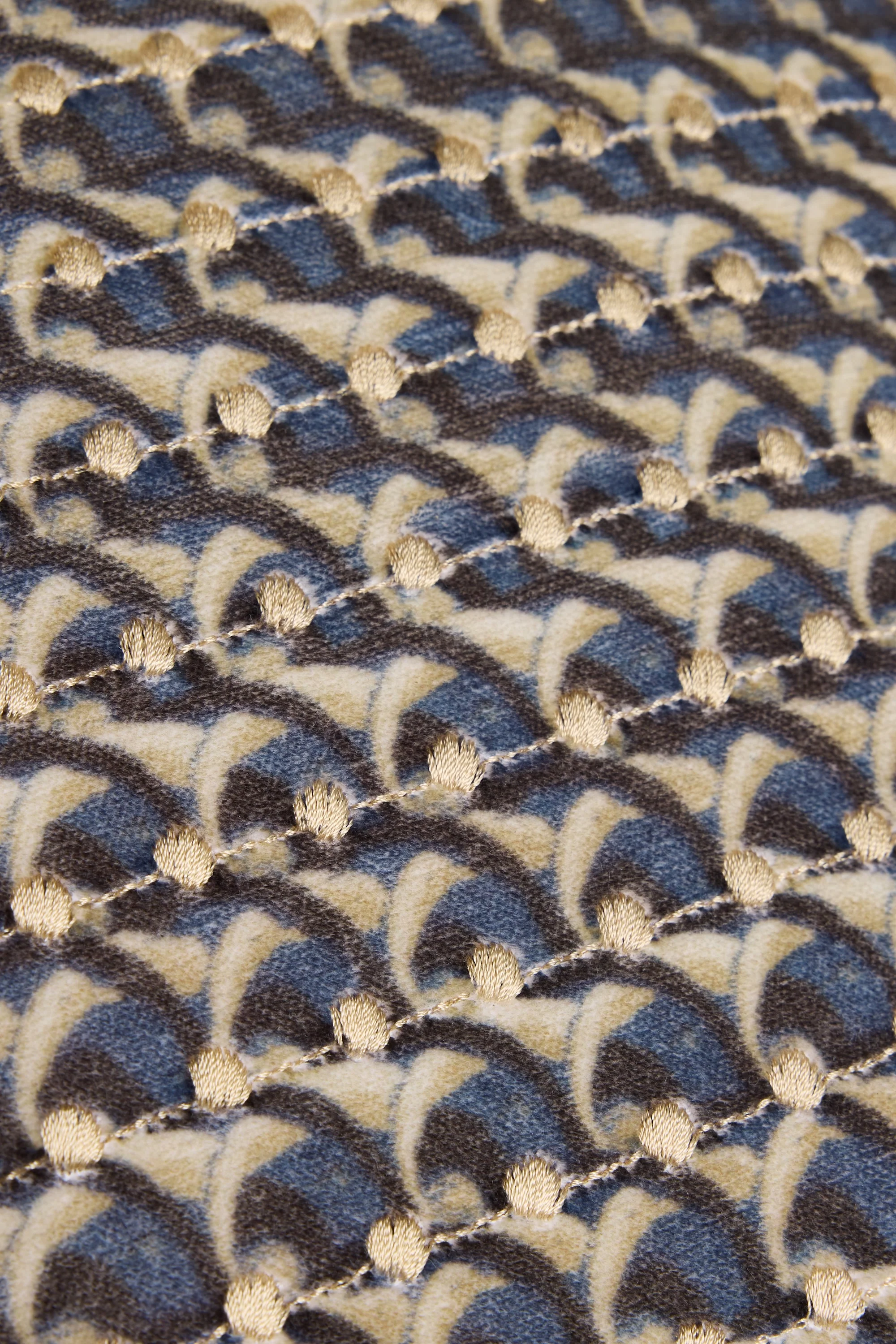 Sawai Cushion Cover - Blue - Image 3